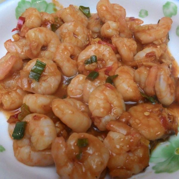 辣燒蝦仁：張淑惠 一起做