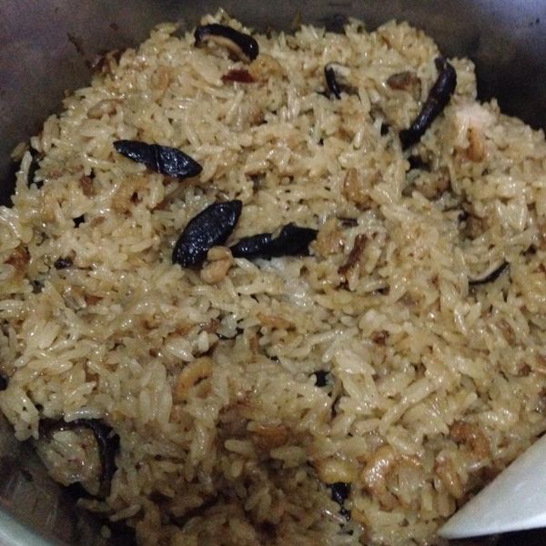 古早味油飯~~電鍋版 : Cathy一起做