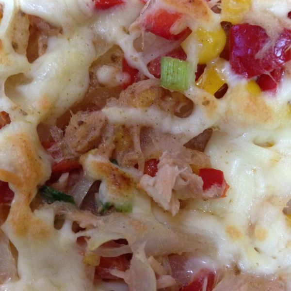 焗烤鮪魚厚片 : Shao Shao Liao一起做