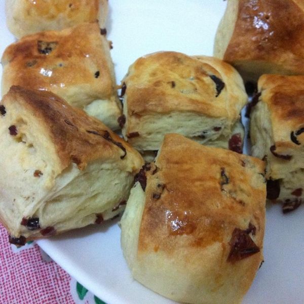 小小烤箱立大功：英式蔓越莓司康：Siu Ha Chong 一起做