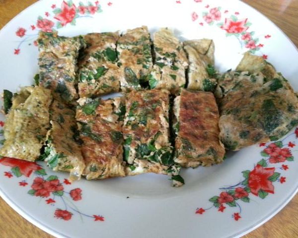 麻油九層塔烘蛋  家樂福廚神大賽 : Jun Niu Kung一起做