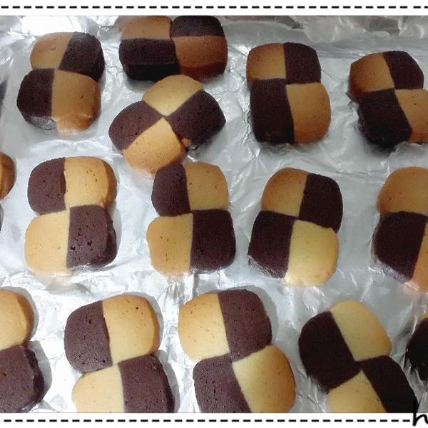 [小p猴] 格子餅乾 : Grace Chen一起做