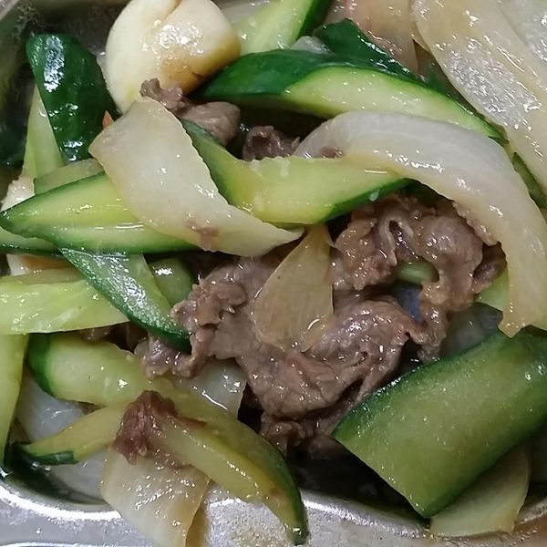 【得意的一天橄欖油 】小黃瓜炒牛肉:Norita Lin 一起做