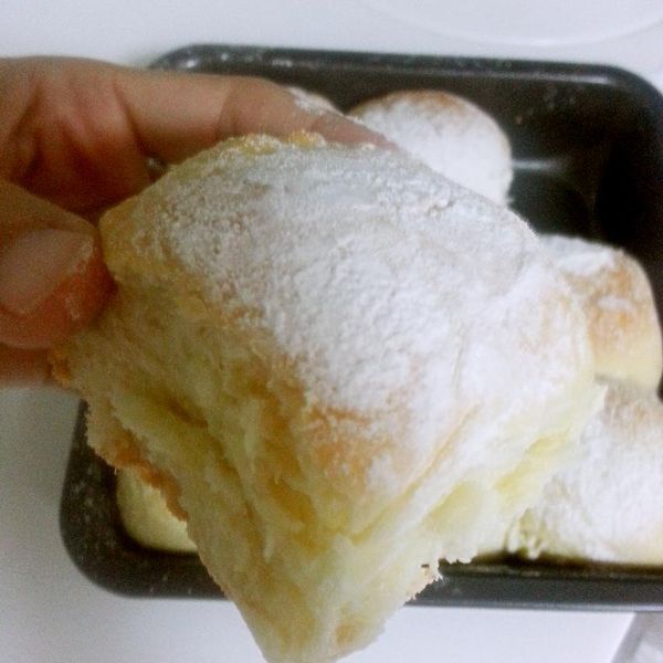 超鬆軟煉乳餐包 : 高渝媗一起做