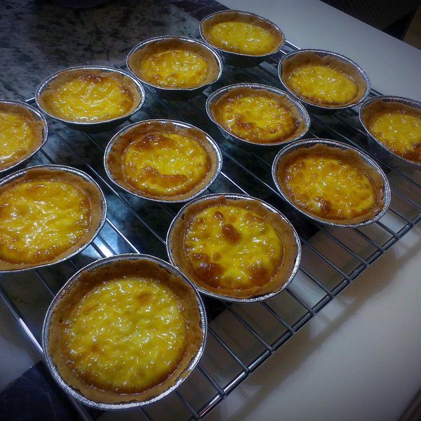 義式布蕾蛋塔 : 北海道一起做