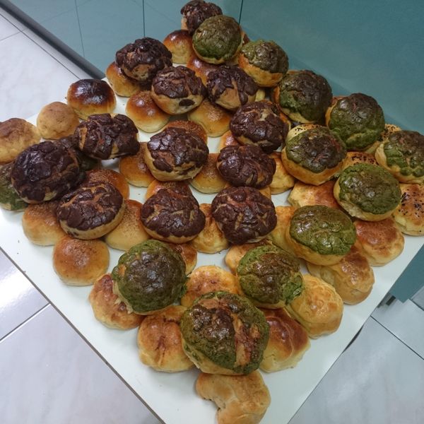 菠蘿麵包 : Sandy Lai一起做