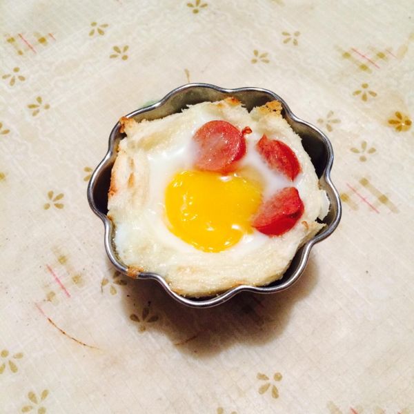 吐司烤蛋盅：張雅筑 一起做