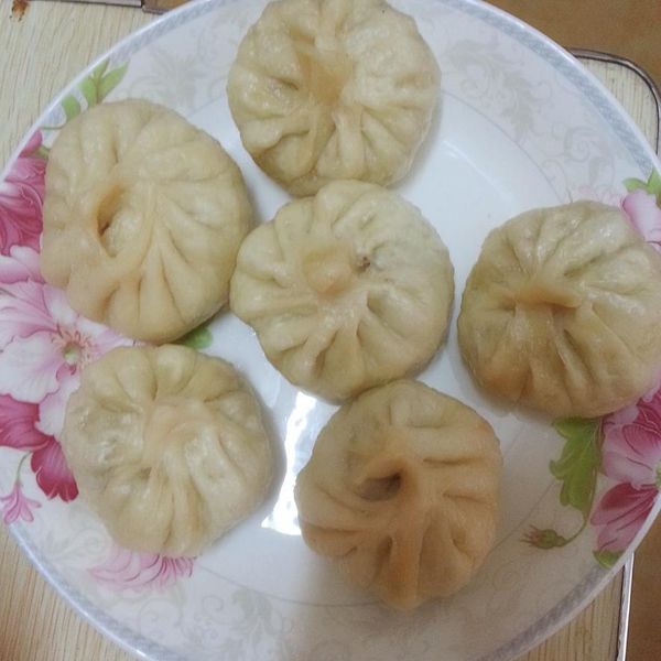 冬粉蔬菜肉包子 : aielson一起做