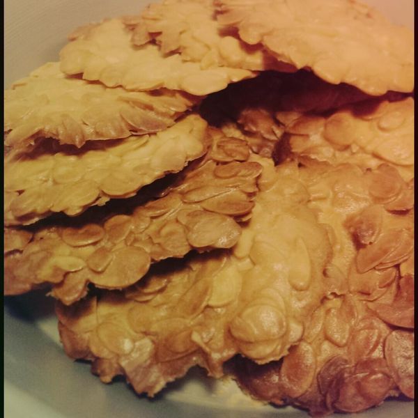 杏仁瓦片_烘焙入門 零失敗 : Mei Wu一起做