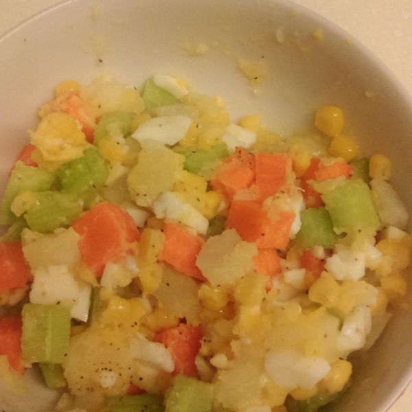 馬鈴薯沙拉 : Tina 新手愛料理一起做