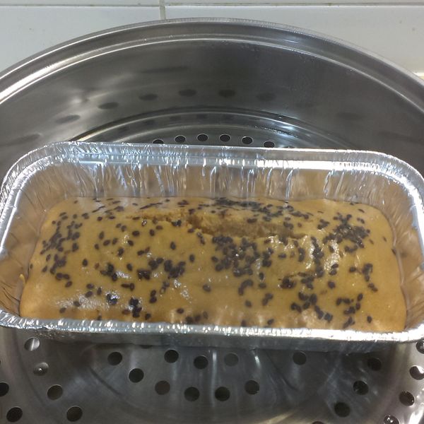 ♥我的手作料理♥ 黑糖糕：Evelyn 一起做