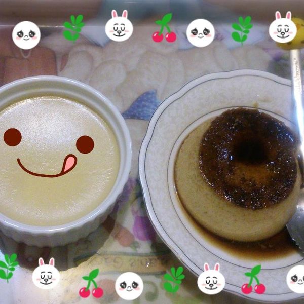 焦糖布丁*超簡單電鍋版~711就近帶回家 : 毛小毛一起做