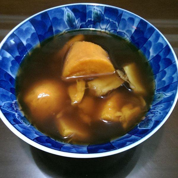 暖呼呼~薑汁地瓜湯 : 史奴比一起做