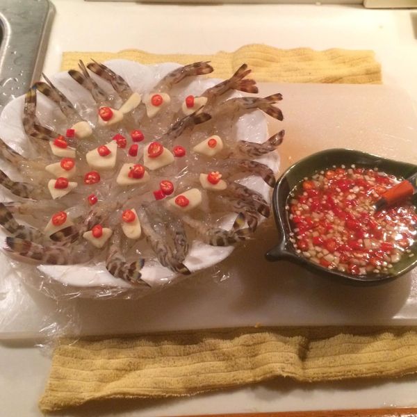 泰式生蝦：Icyqueen 一起做