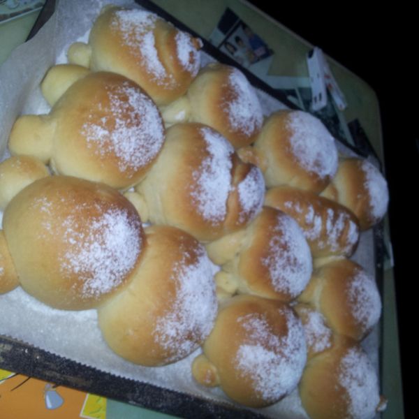 超鬆軟煉乳餐包 : 林筱芸一起做