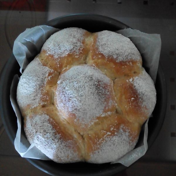 超鬆軟煉乳餐包 : huey一起做