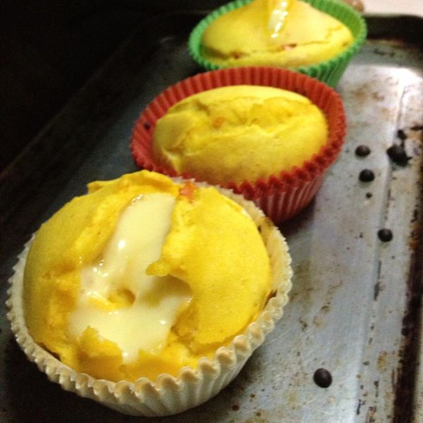 【芝司樂】南瓜起司馬芬 : 陳映妤一起做