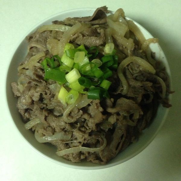 深夜食堂～牛丼：Wen 一起做