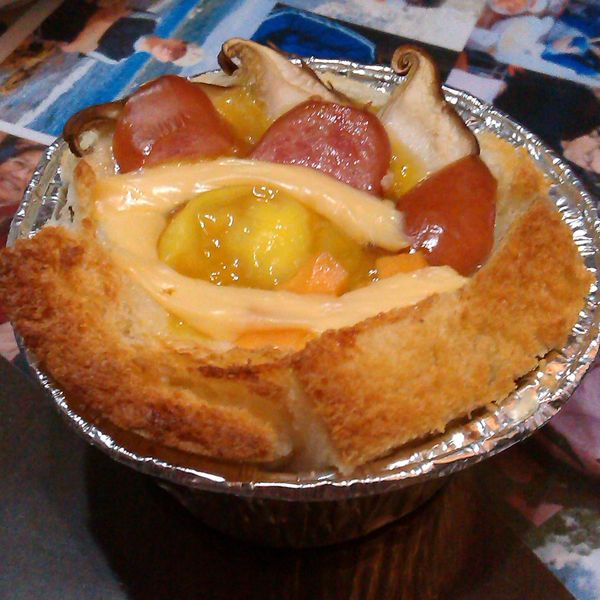 吐司烤蛋盅：就愛醬 一起做