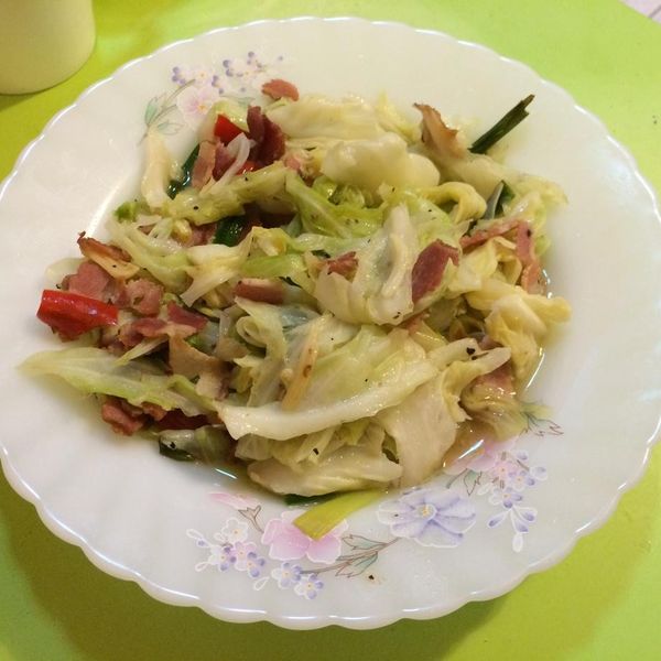 培根高麗菜 : sinsin一起做