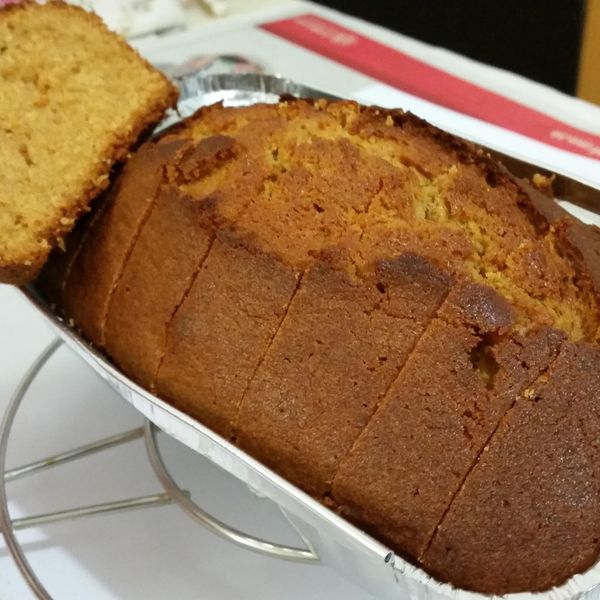 焦糖磅蛋糕 : 小君一起做