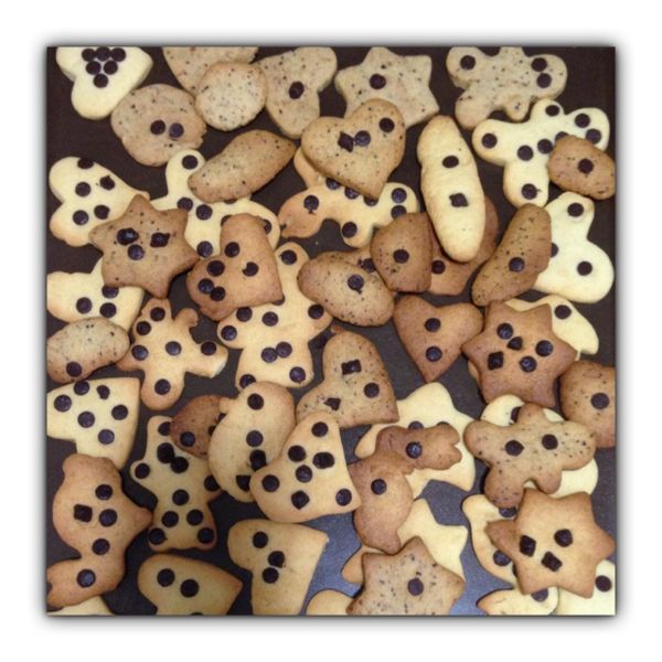 手工餅乾 : angel一起做