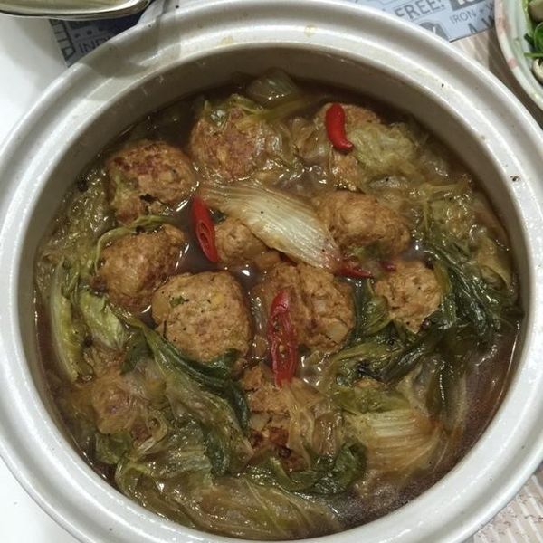 紅燒獅子頭：Lanzi Tsai 一起做