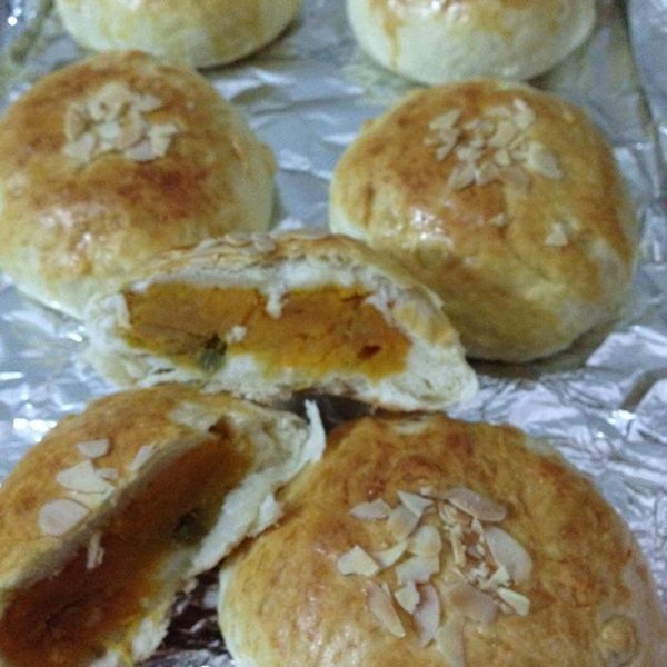 免揉。甜心地瓜麵包 : Bunny Ling一起做