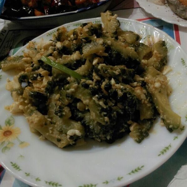 ㄚ曼達的廚房~鹹蛋山苦瓜：劉禹慶 一起做