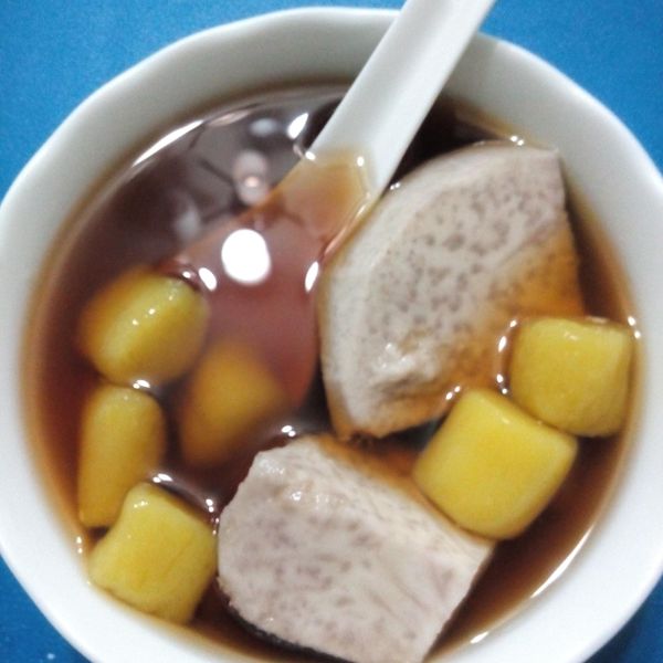 手作Q軟芋圓地瓜圓：魏學娜 一起做