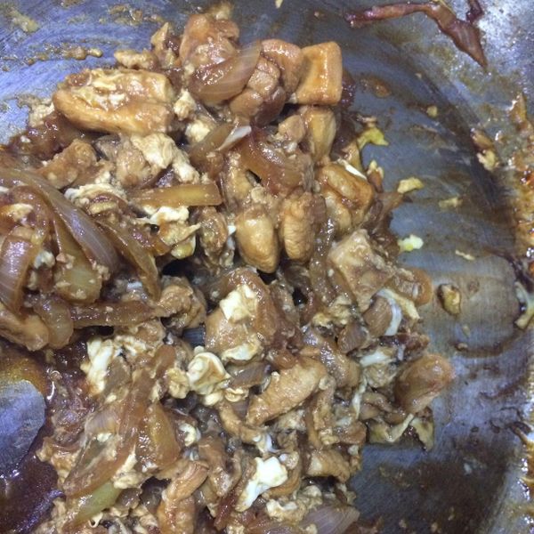 超簡單！雞肉親子丼：Sharontong316 一起做