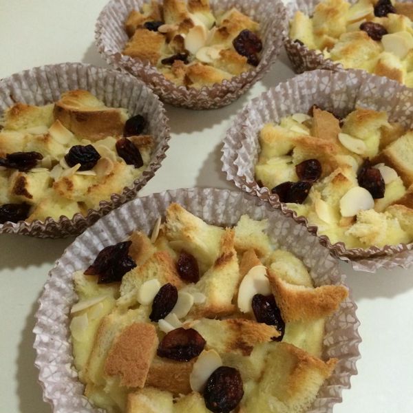 葡萄吐司布丁杯-簡易小烤箱版 : Fish Yeh一起做