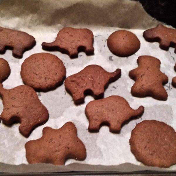 Olivia♥模型巧克力餅乾 : 6451popo一起做