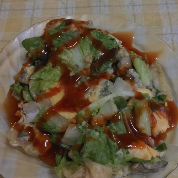 蚵仔煎 : a_547一起做