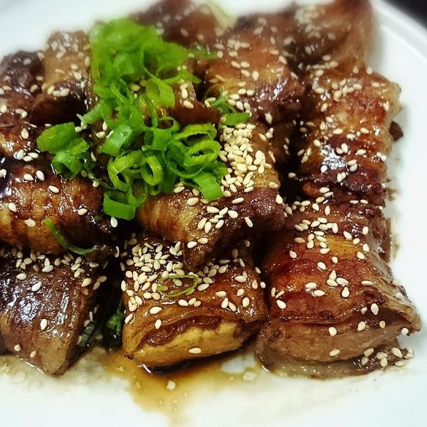 日式照燒豆腐肉捲：Chen Hui Huang 一起做