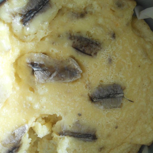 香蕉卡士達布丁蛋糕 : 許家元一起做