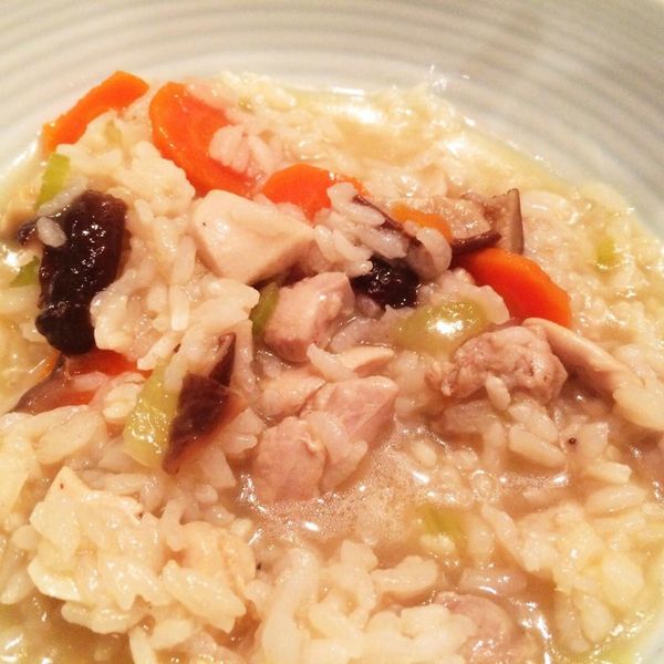 超營養台式鹹粥 : Belle一起做