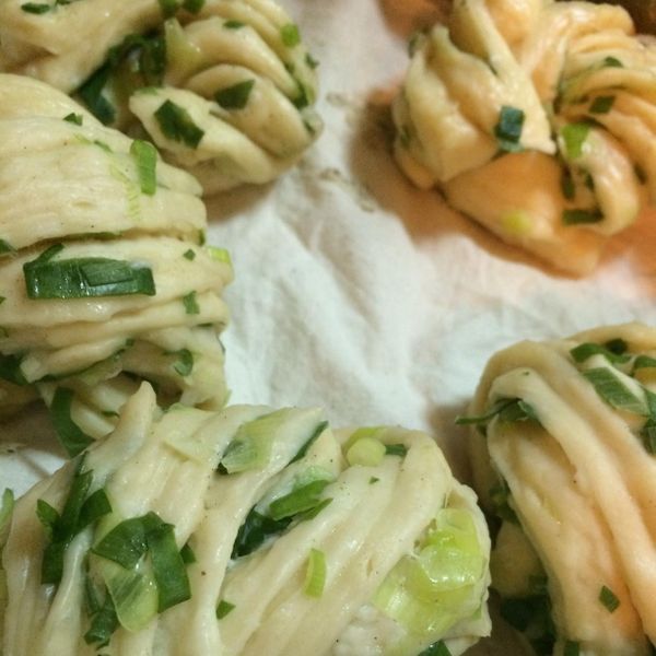 香蔥花捲：Yi-Ling Chen 一起做