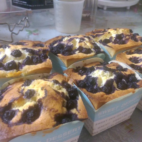 零失敗巧克力豆馬芬蛋糕(鬆餅粉):Avon. 一起做