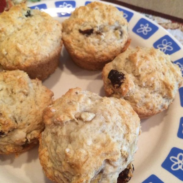 香蕉葡萄小蛋糕 : Belle一起做