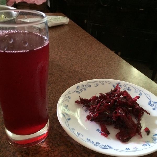 Y芬的小廚房--洛神花蜜餞(酸甜好滋味):高敏 一起做