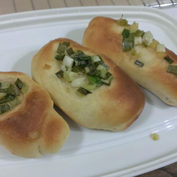 蔥蒜麵包[Panasonic製麵包機]：Jen Yin L 一起做