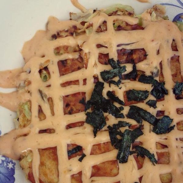 素食大阪燒：Chueho716 一起做