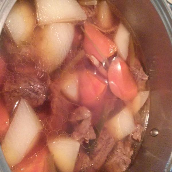 清燉牛肉湯 : 李小豬一起做