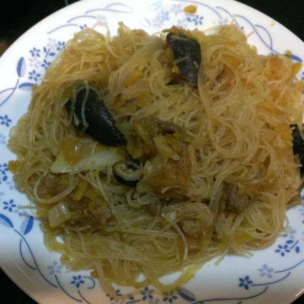愛不釋口的【南瓜炒米粉】 : Maggie Cheng一起做