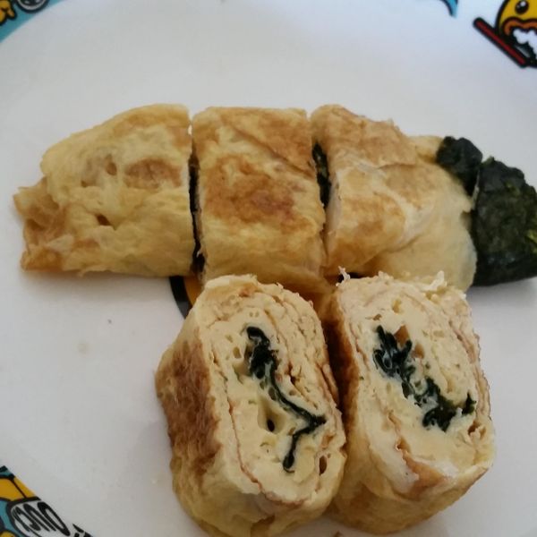 蛋捲菊苣海苔：coye 一起做