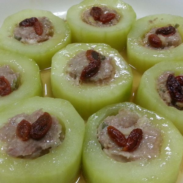 Mimi♥黃瓜鑲肉 : Amber Yu一起做