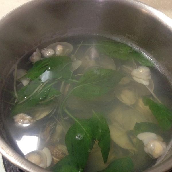 黃金蛤仔湯:喵媽 一起做