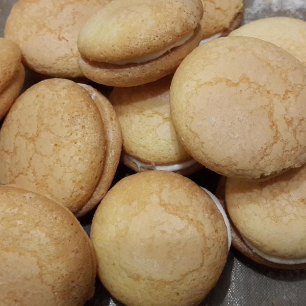 台版馬卡龍(牛粒.手指餅乾) : 黃海娟一起做