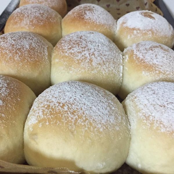 超鬆軟煉乳餐包 : 陳芯玫一起做